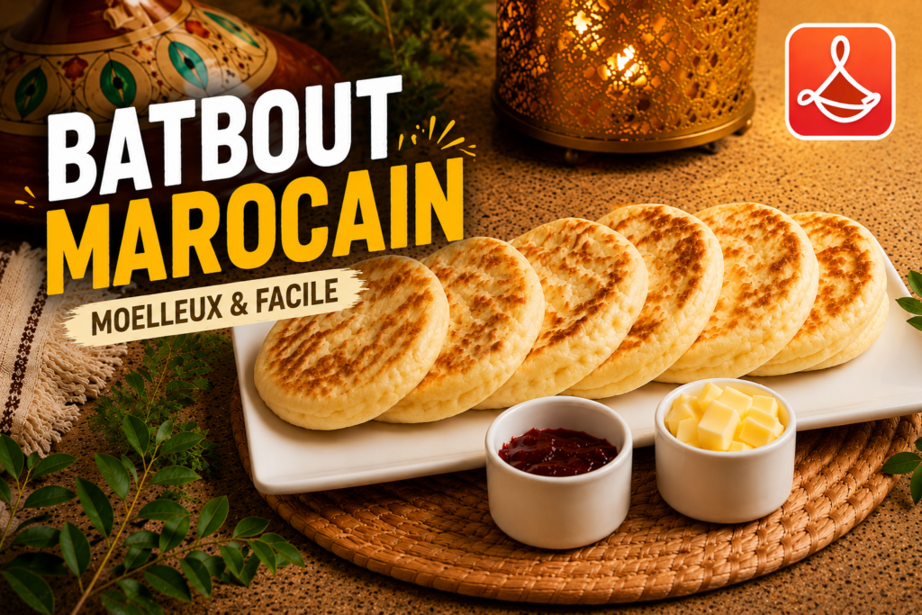 Batbout marocain moelleux et facile