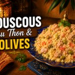 Couscous au thon et olives – Recette facile et rapide