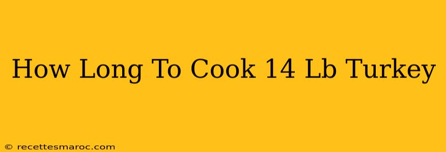 How Long To Cook 14 Lb Turkey