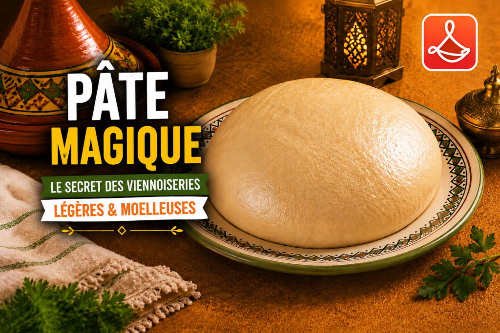Pâte magique maison légère et moelleuse