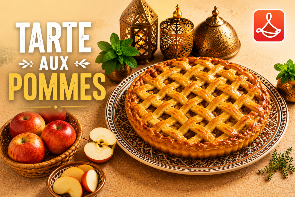 Tarte aux pommes maison fondante et gourmande