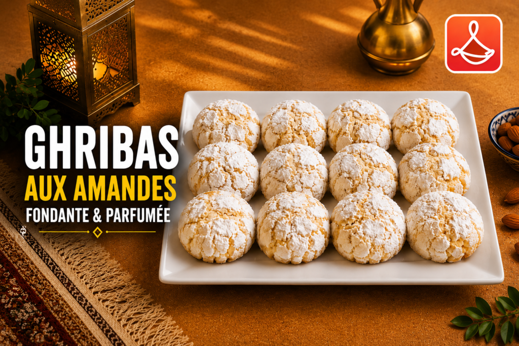 Ghribas aux Amandes & Zeste de Citron